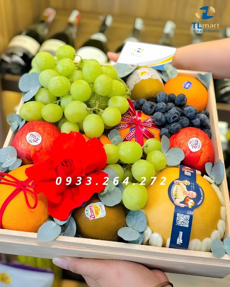 Hộp Quà Trái Cây Bà Rịa Đẹp, Sang Trọng Và Dễ Tặng mua hộp quà trái cây bà rịa