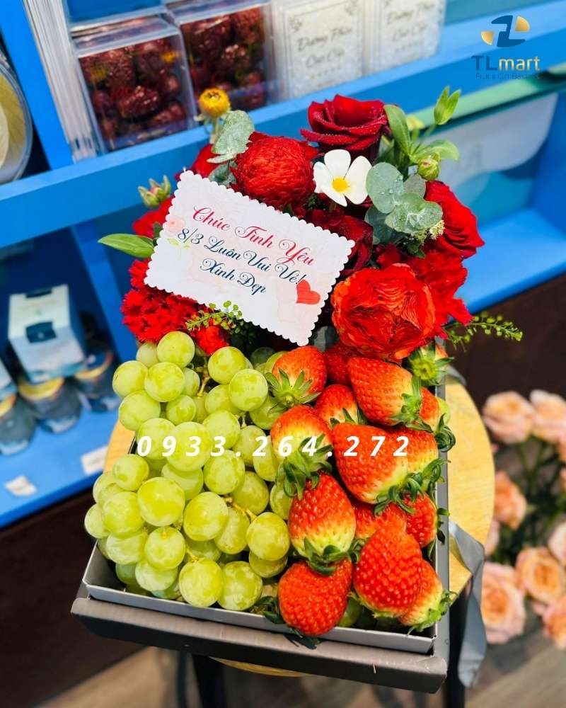 Giỏ Hoa Quả Nhập Khẩu Tại Vũng Tàu Cao Cấp, Sang Trọng Giỏ Hoa Quả Nhập Khẩu