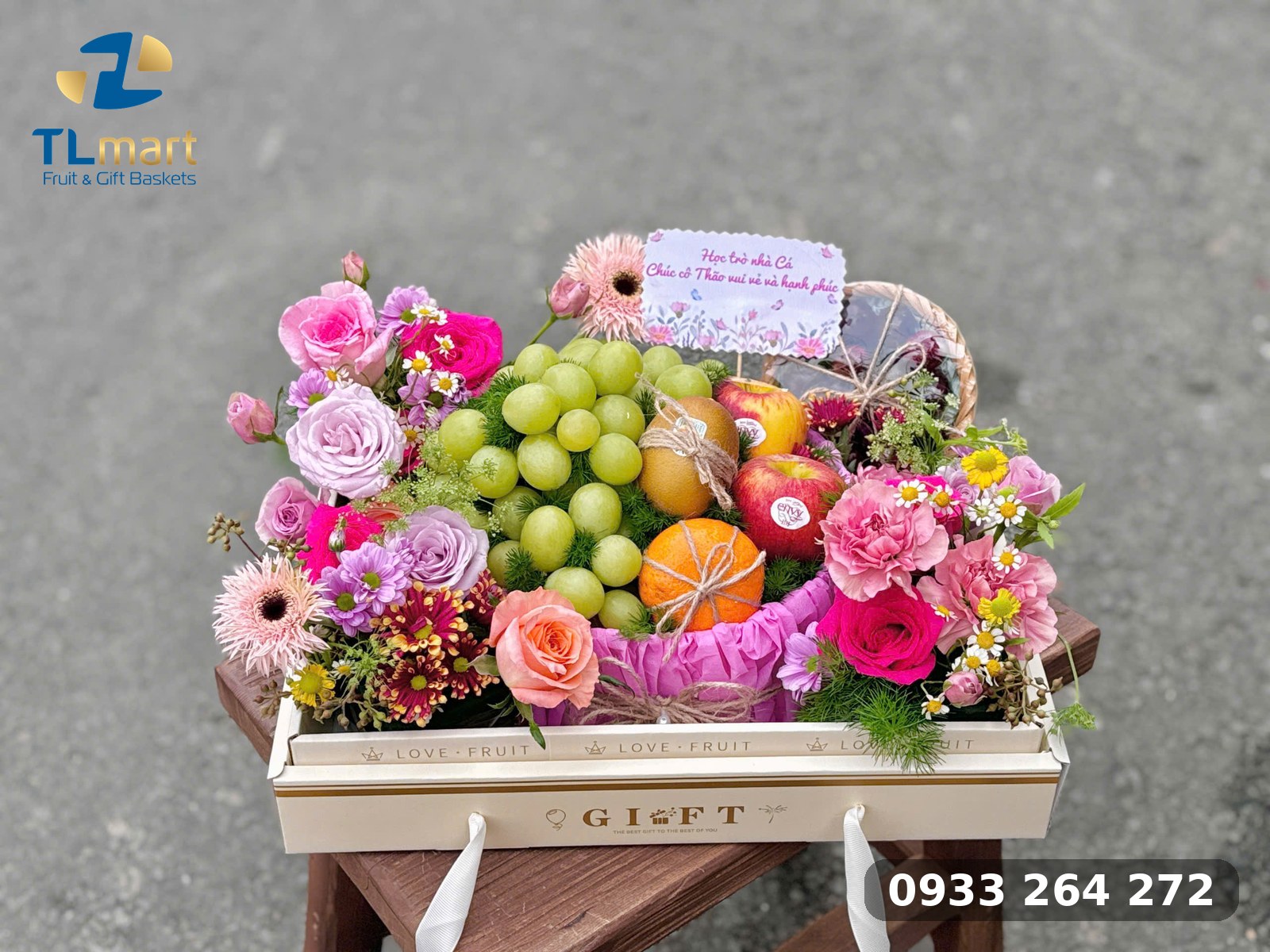 Trang chủ giỏ trái cây cảm ơn khách hàng tại Vũng Tàu giao tận nơi