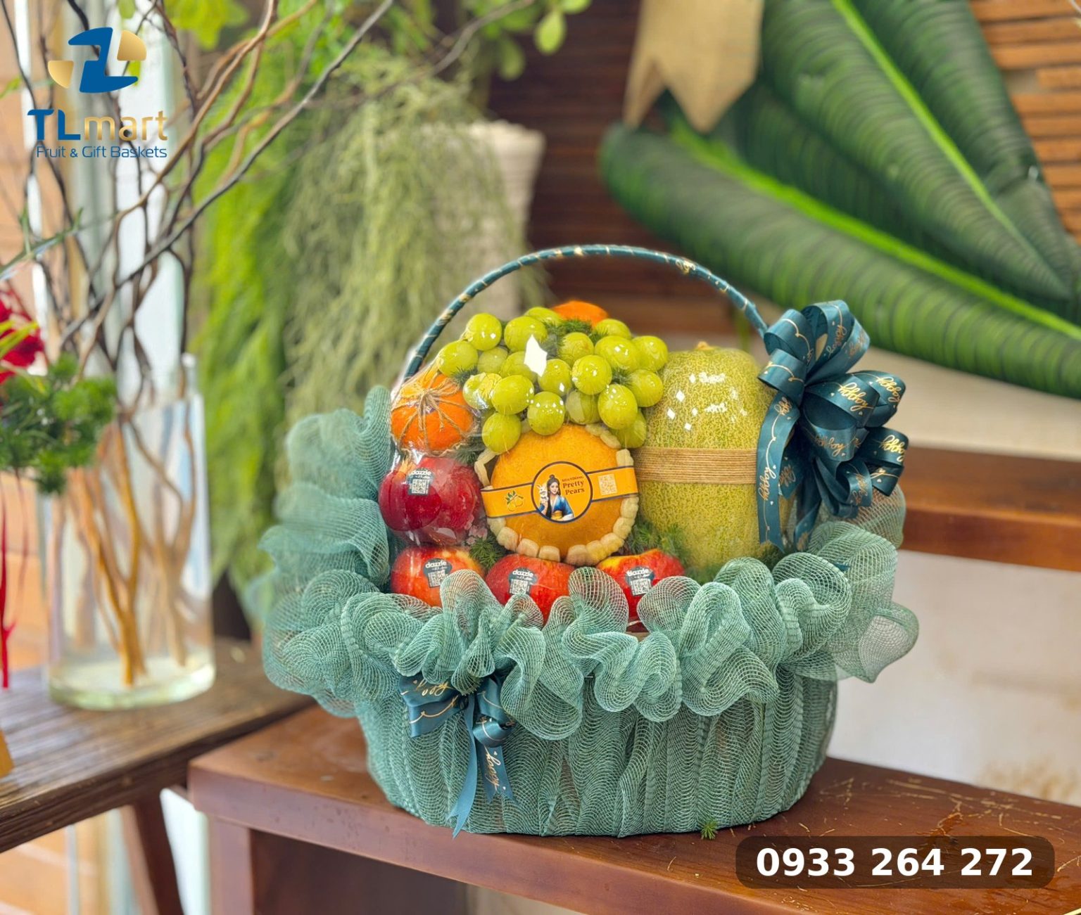 Quà 20/10 cho mẹ tại Vũng Tàu – giỏ trái cây tươi đẹp mắt
